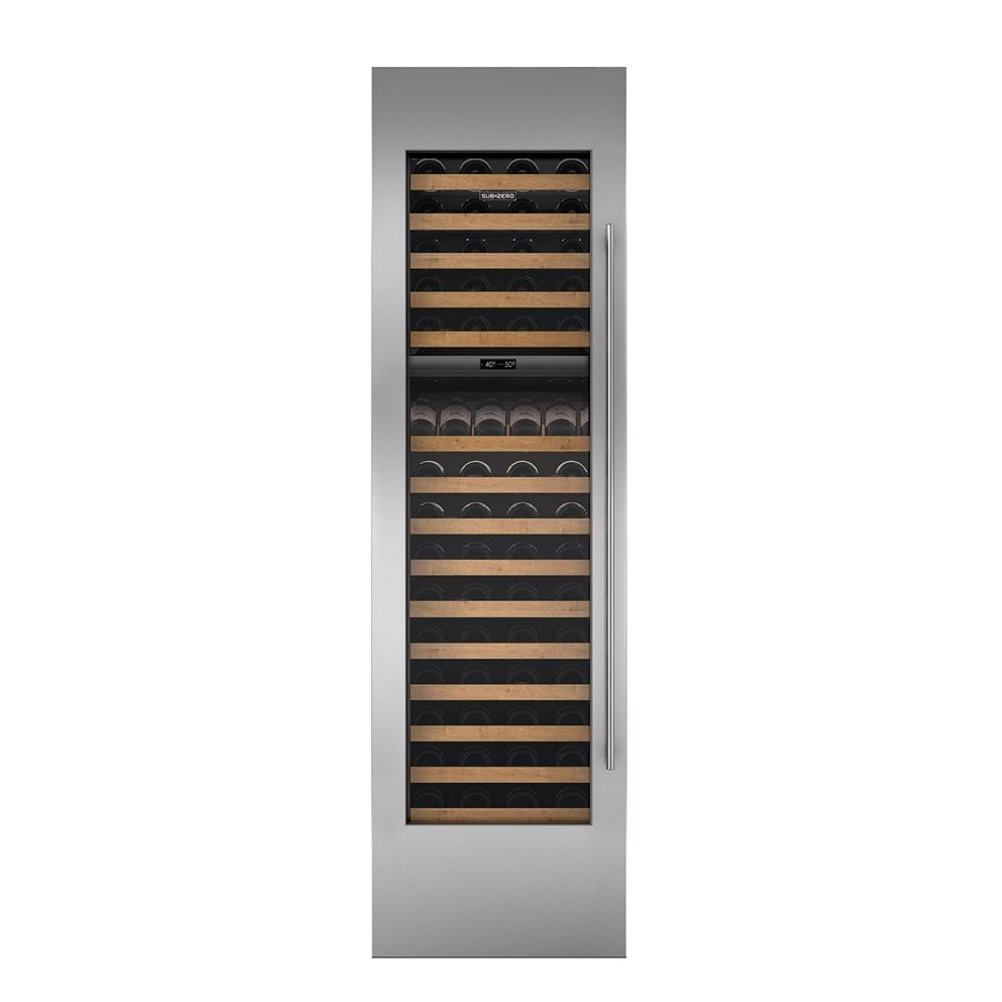 SUBZERO - PANEL,DOOR 30" WINE COLUMN PRO HANDLE 4" TOEKICK LEFT HINGE