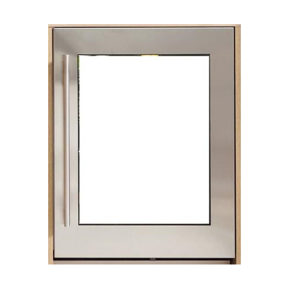 SUBZERO - 24" STAINLESS DOOR PANEL, GLASS DOOR, TUBULAR HANDLE, RH