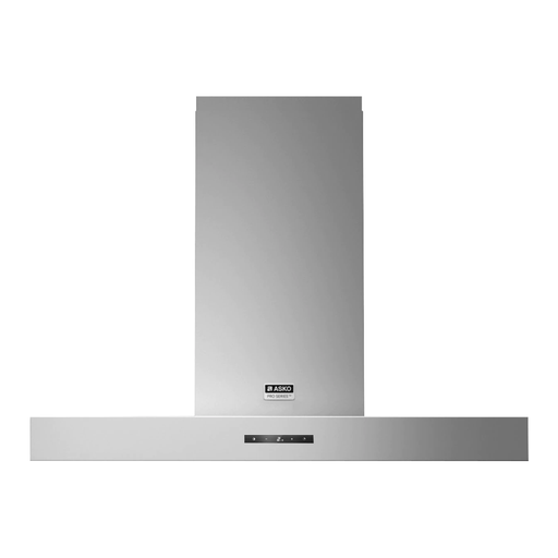 [CW4936S] ASKO - CAMPANA DE PARED 90 CM / ACERO INOX