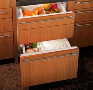 [ID-36C] SUBZERO - REFRIGERADOR/CONGE INTEGRABLE