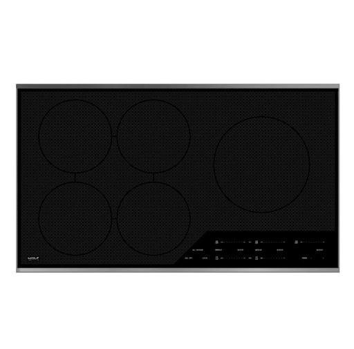 [CI36560T/S] WOLF - Parrilla de Inducción Contemporánea de 36"
