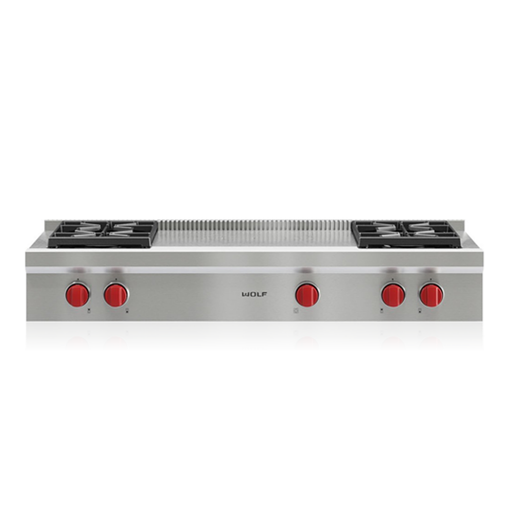 [SRT484F-LP] WOLF - PARRSELL48 4QUEM PLANCHA FRANCSA LP F/L