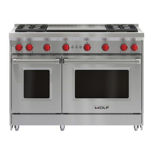 [GR484CG-LP] WOLF - ESTUFA 48 GAS 4Q ASADOR Y COMAL L/P