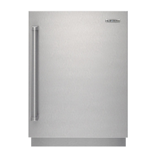[9029031] SUBZERO - 24" STAINLESS DOOR PANEL, SOLID DOOR, PRO HANDLE, RH