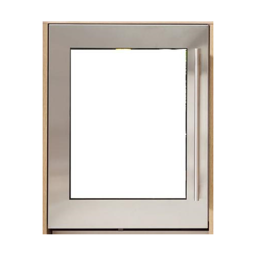 [9029028] SUBZERO - 24" STAINLESS DOOR PANEL, GLASS DOOR, TUBULAR HANDLE, LH
