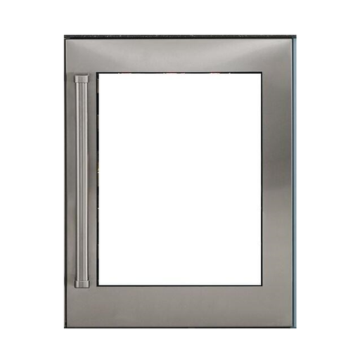 [9028545] SUBZERO - 24" STAINLESS DOOR PANEL, GLASS DOOR, PRO HANDLE, RH