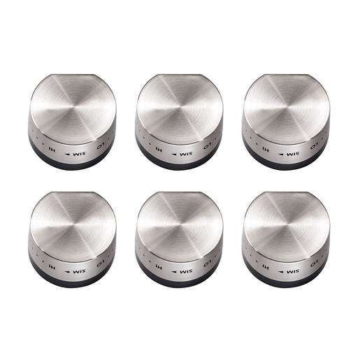 [827013] WOLF - STAINLESS KNOBS