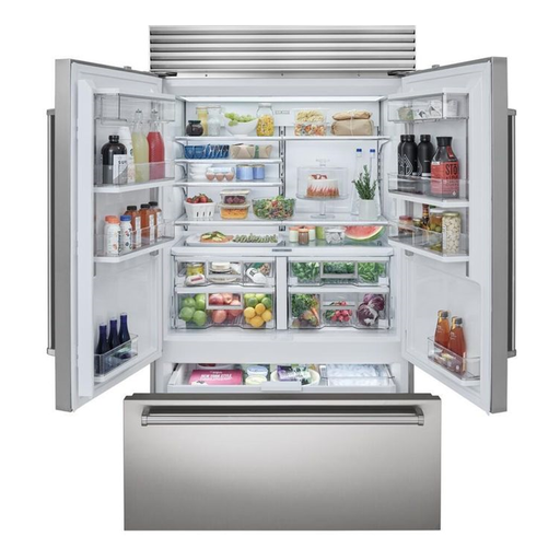 [CL4850UFDID/S/P] SUBZERO - Refrigerador/congelador clásico de 48" con puerta francesa y dispensador interno